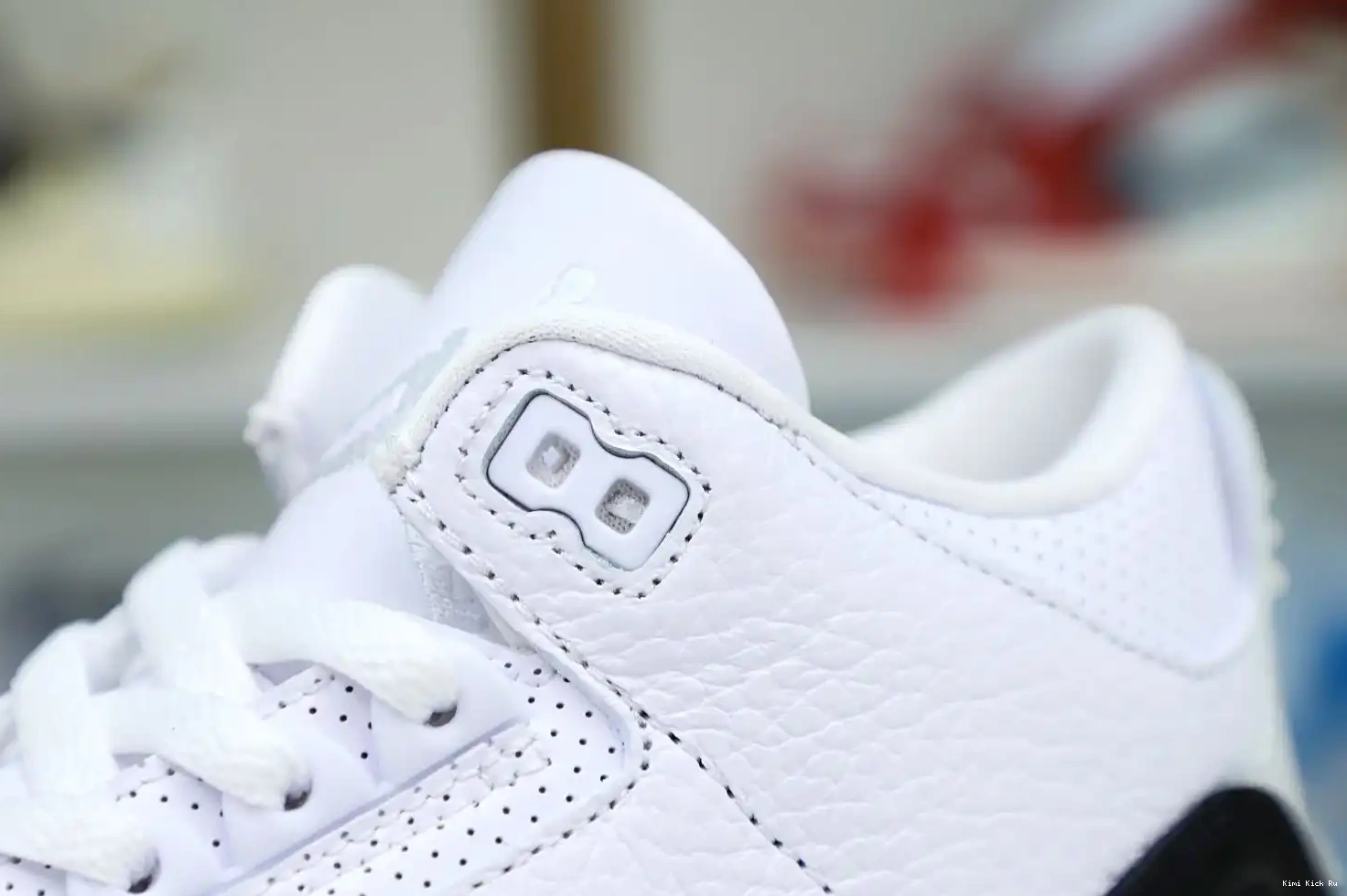 DESIGN JORDAN 3 'WHITE' Kimikick AIR RETRO SP X FRAGMENT 0523